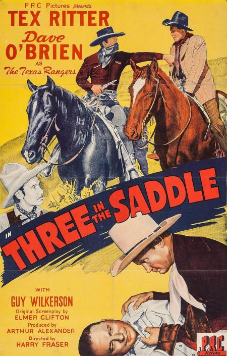Three in the Saddle